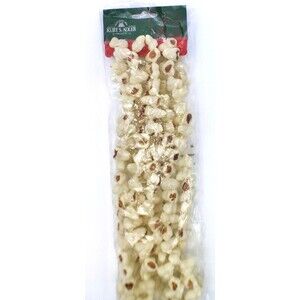 Kurt Adler Ornament Popcorn Garland Xmas Fake Food Christmas Decoration 9Ft NEW